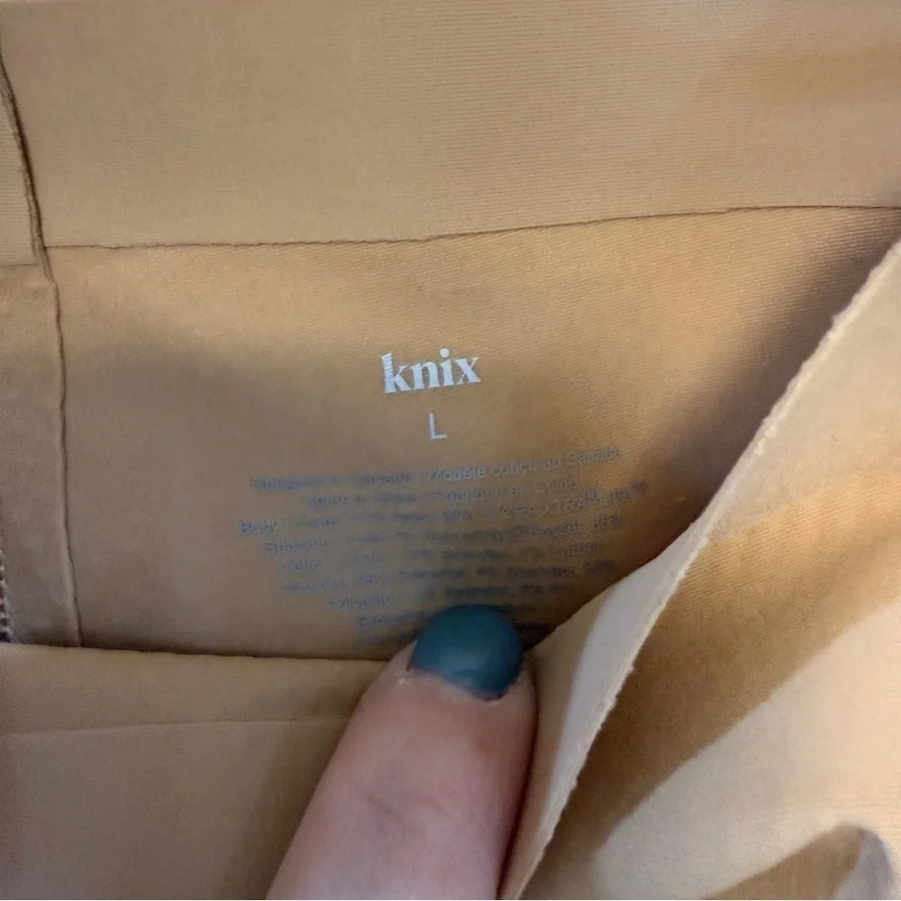 KNIX | tan shortie thigh saver
